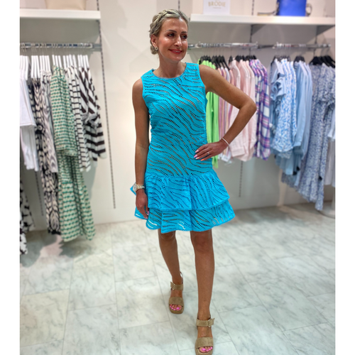 An image of the Michael Kors Eyelet Dress
