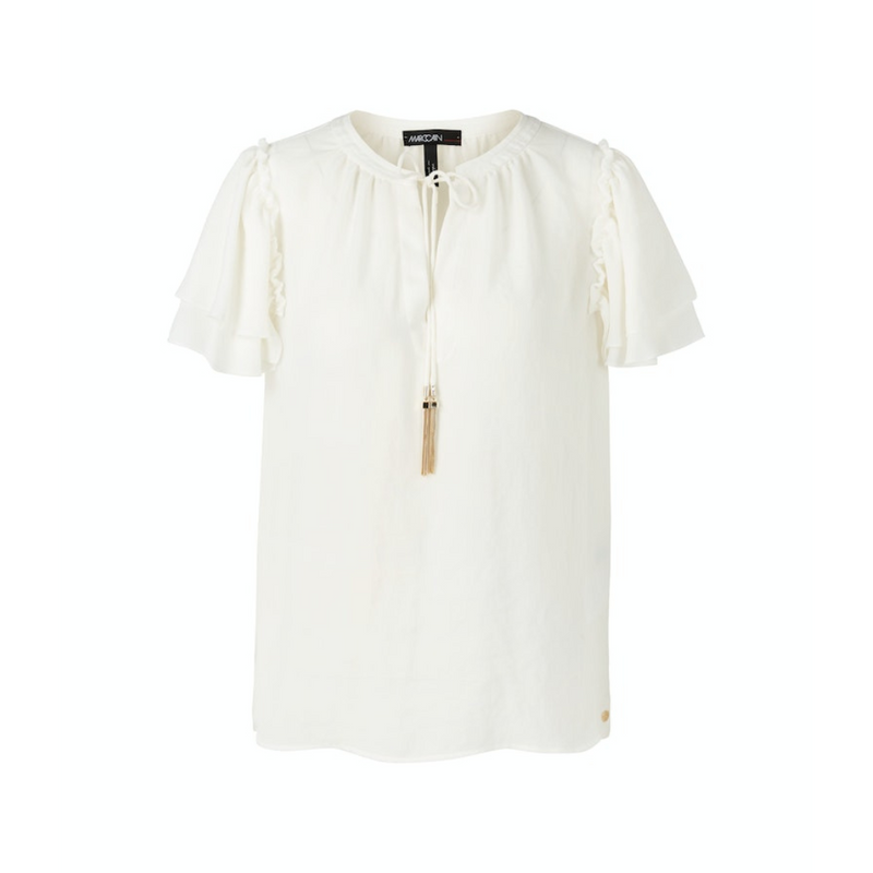 An image of the Marc Cain V Neck Blouse