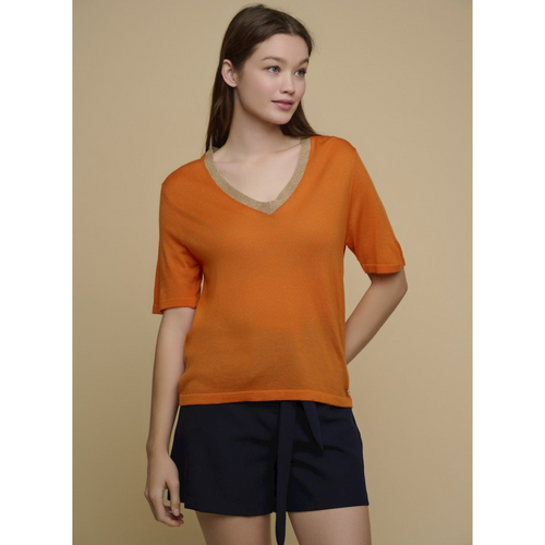 An image of the Rino & Pelle V Neck Top