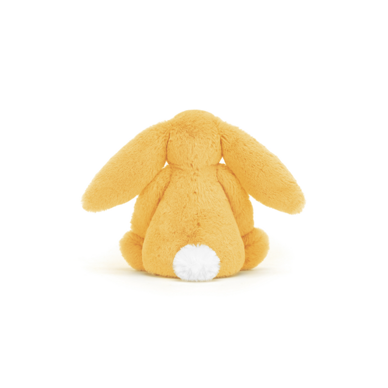 Jellycat Bashful Bunny. A cuddly bunny soft toy in the shade sunshine.