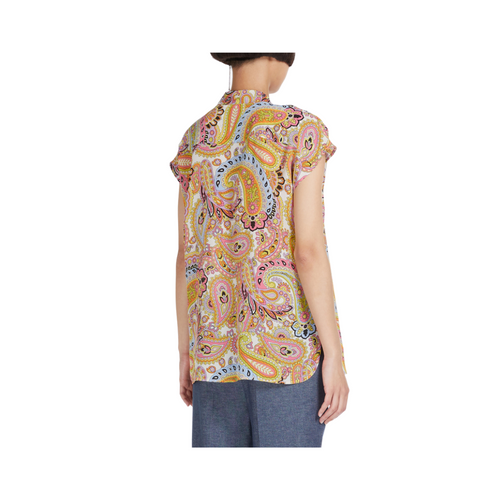 An image of the Marella Short Sleeve Blouse Zita