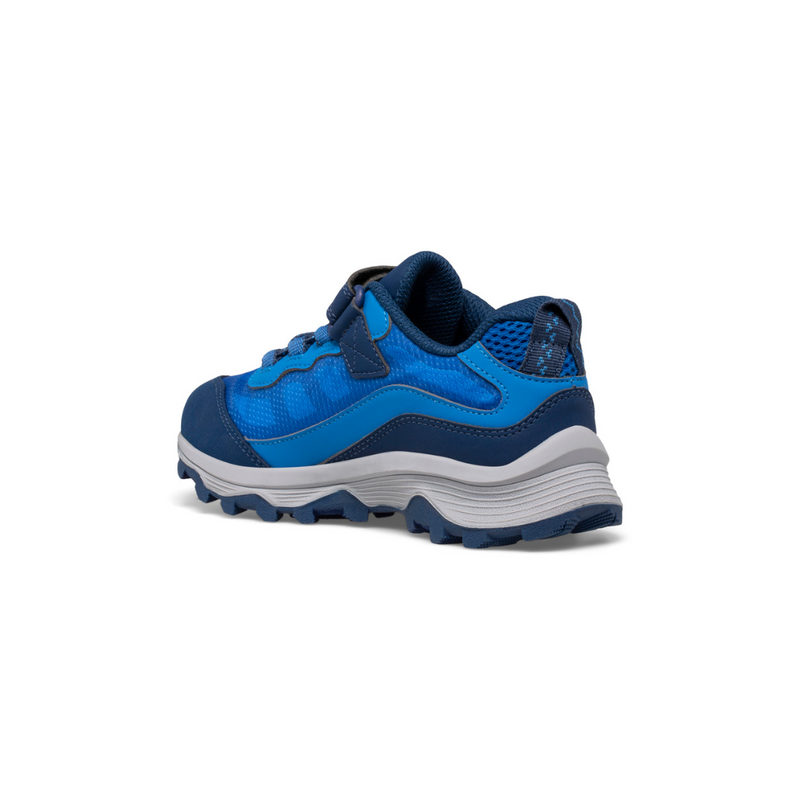 An image of the Merrell Kids Moab Speed Low Waterproof Trainer