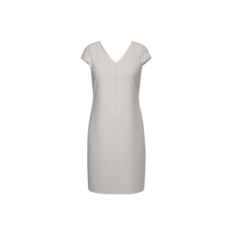 An image of the Bianca V Neck Dress