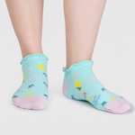 An image of the Thought Maron Bamboo Sailing Trainer Socks
