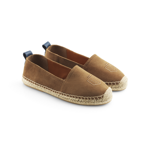 An image of the Fairfax & Favor Fairfax & Favor Monaco Flat Suede Espadrille