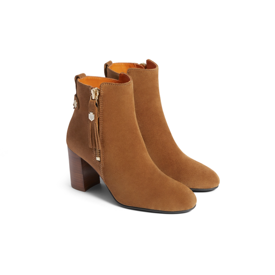 An image of the Fairfax & Favor Fairfax & Favor Oakham Suede Ankle Boot
