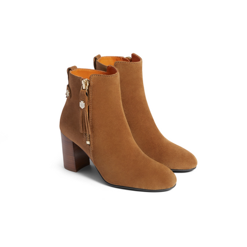 An image of the Fairfax & Favor Fairfax & Favor Oakham Suede Ankle Boot