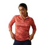 An image of the Ariat Sunstopper 2.0 1/4 Zip Baselayer
