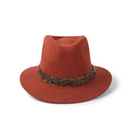 An image of the Hicks & Brown Suffolk Pheasant Feather Wrap Fedora