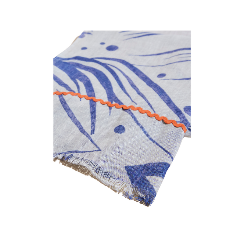 Wave Linen Scarf