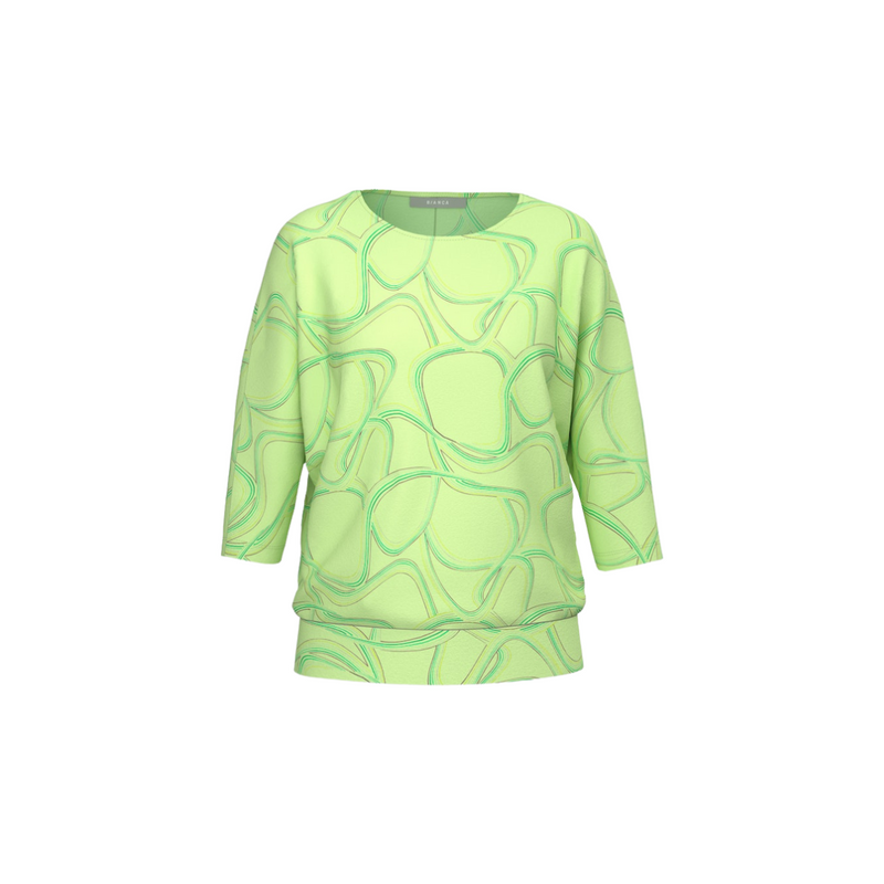 An image of the Bianca Retro Swirl Top