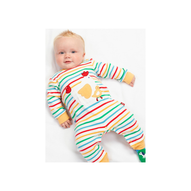 An image of the Kite Lucky Duck Romper