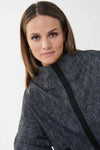 An image of the Joseph Ribkoff Oversized Top with Front Pockets