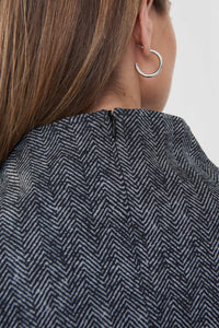 An image of the Joseph Ribkoff Oversized Top with Front Pockets