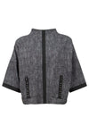 An image of the Joseph Ribkoff Oversized Top with Front Pockets