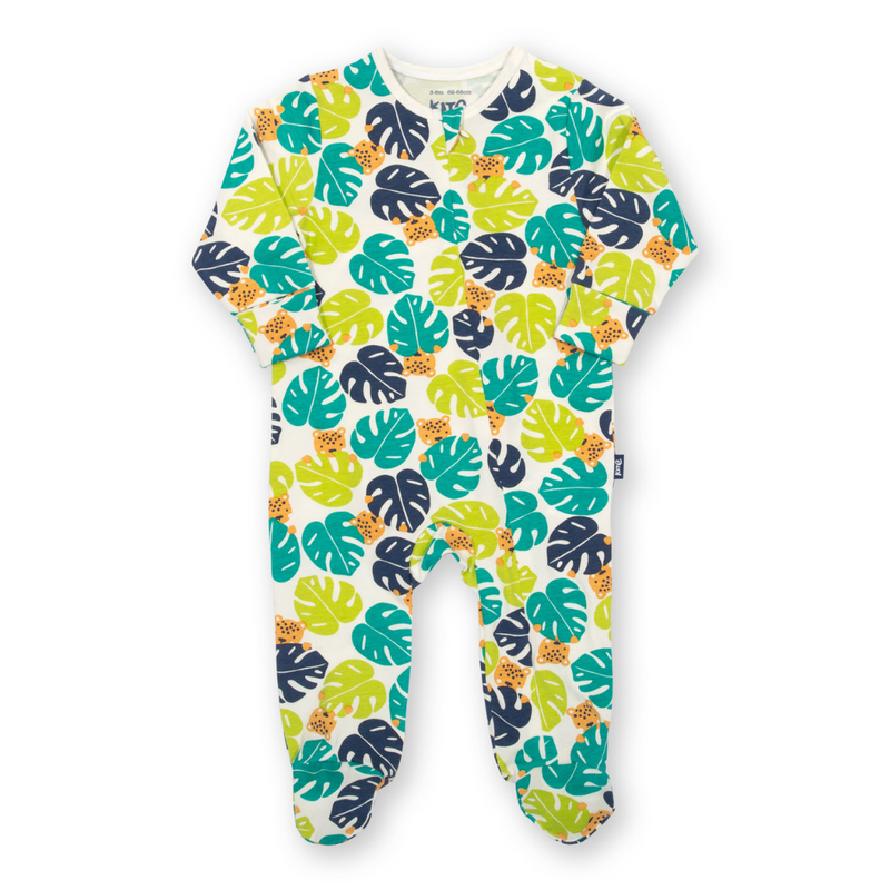 An image of the Kite Jungle Cub Sleepsuit