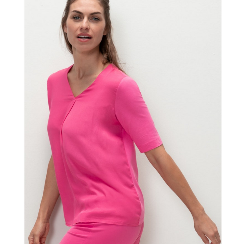 An image of the Bianca Edira V-Neck Top