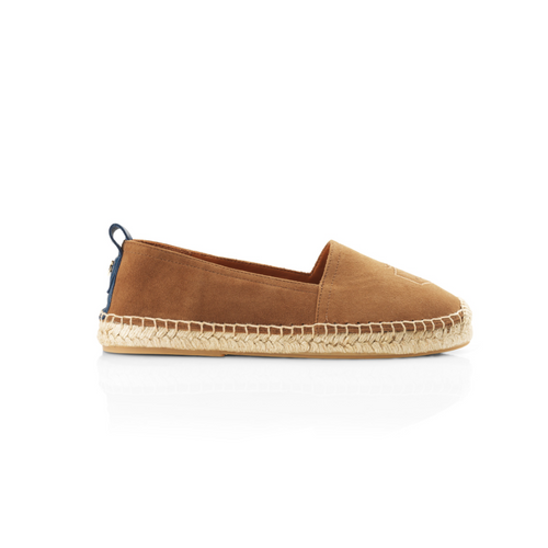 An image of the Fairfax & Favor Fairfax & Favor Monaco Flat Suede Espadrille