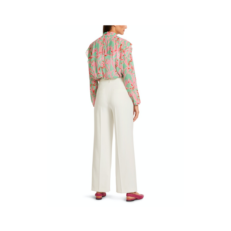 An image of the Marc Cain Wide Leg Trouser