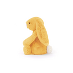 Jellycat Bashful Bunny. A cuddly bunny soft toy in the shade sunshine.