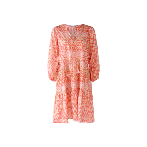 An image of the Oui Print Tier Dress