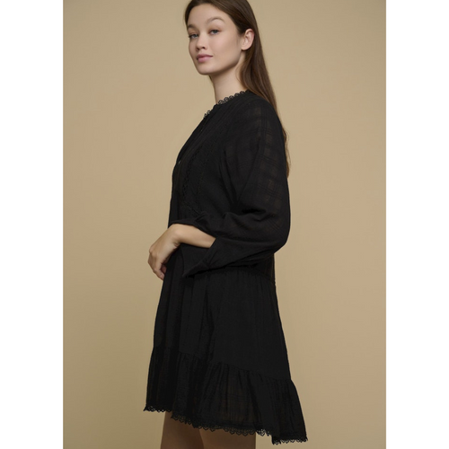 An image of the Rino & Pelle Wide Lace Dress