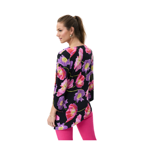 Open Sleeve Floral Top