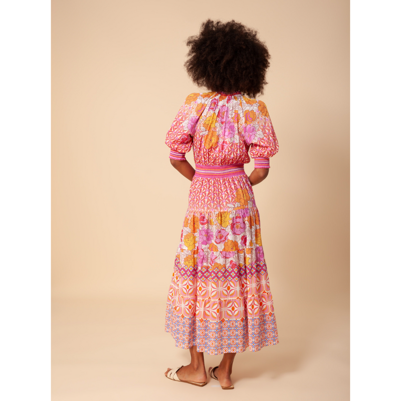 An image of the Hale Bob Multi Print Dress