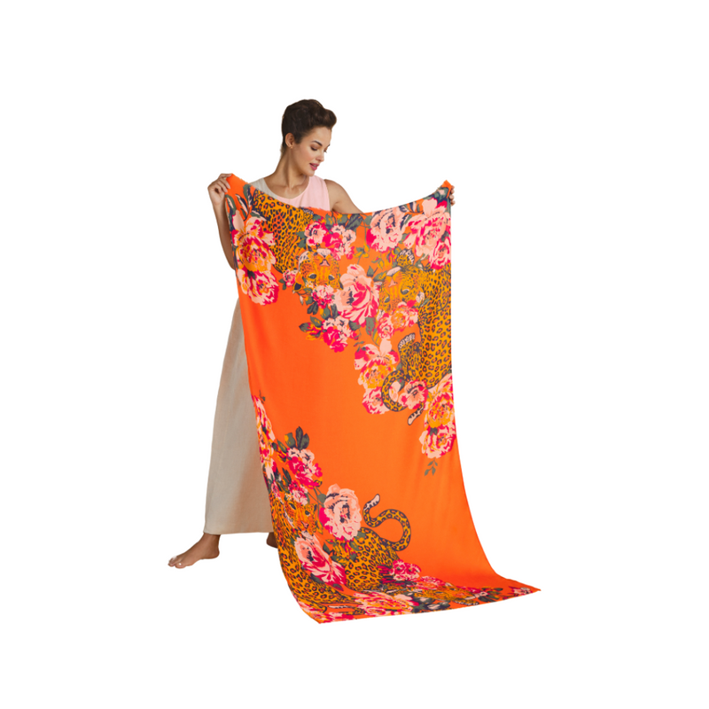 An image of the Powder Print Scarf