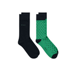 An image of the Gant Solid + Dot Socks 2 Pack