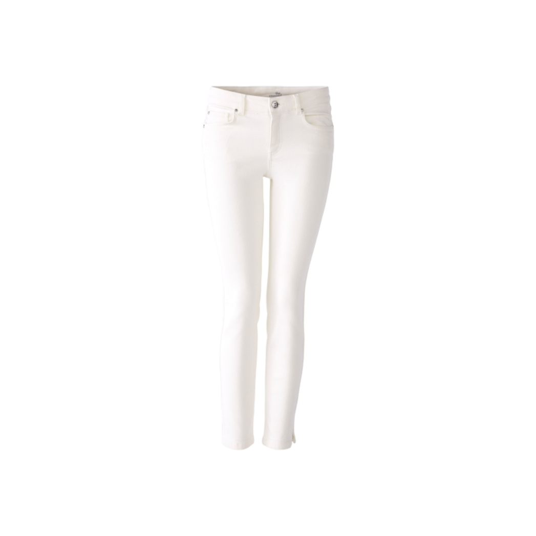 An image of the Oui Cropped Skinny Jeans
