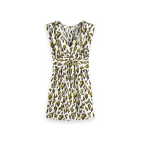 An image of the Scotch & Soda Short Dress with Knotted Belt