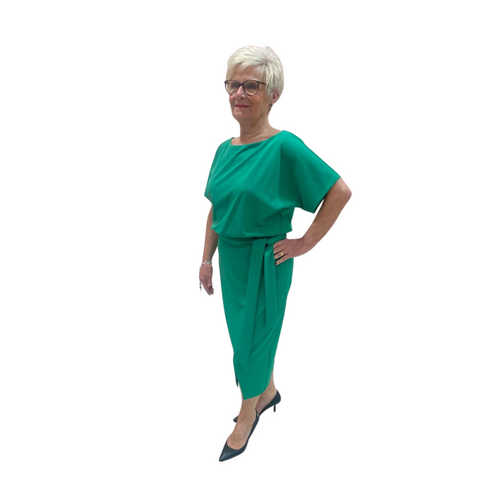 An image of the Joseph Ribkoff Blouson Top Dress
