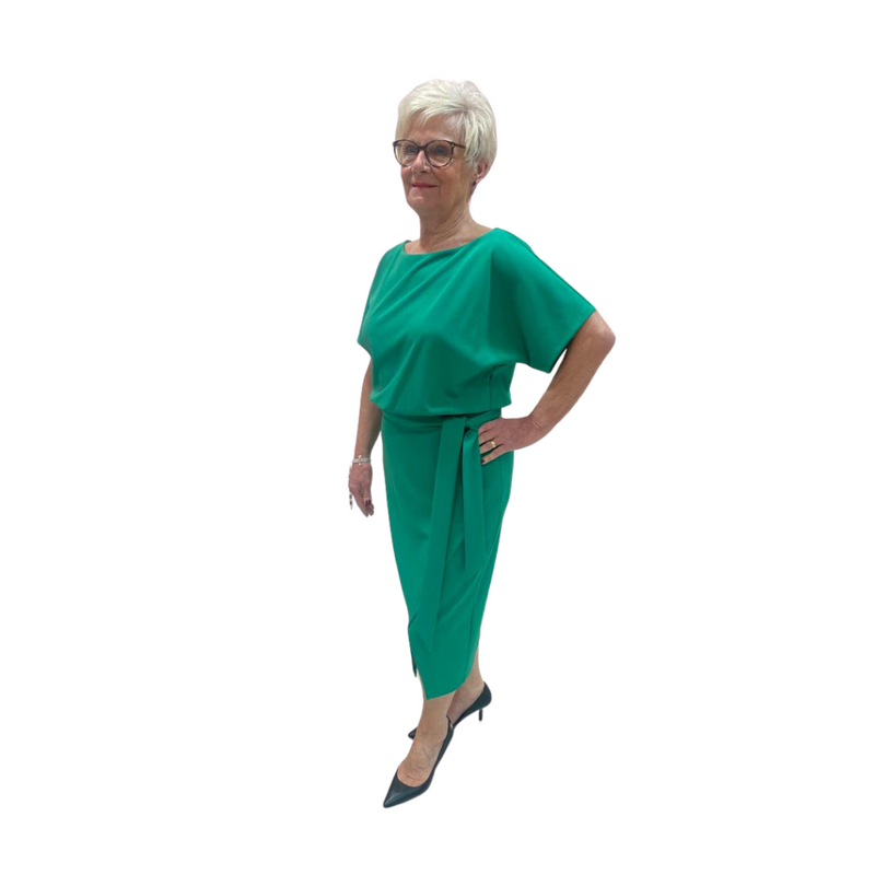 An image of the Joseph Ribkoff Blouson Top Dress