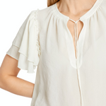 An image of the Marc Cain V Neck Blouse