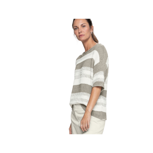 An image of the Bianca Stripe Sparkle Jumper