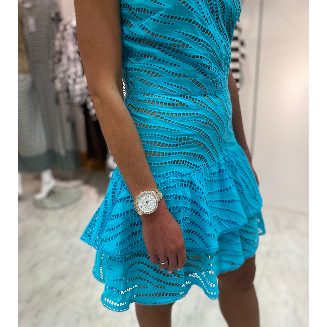 An image of the Michael Kors Eyelet Dress