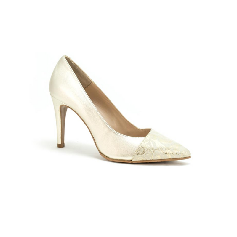 An image of the Brenda Zaro Heeled Court Shoe