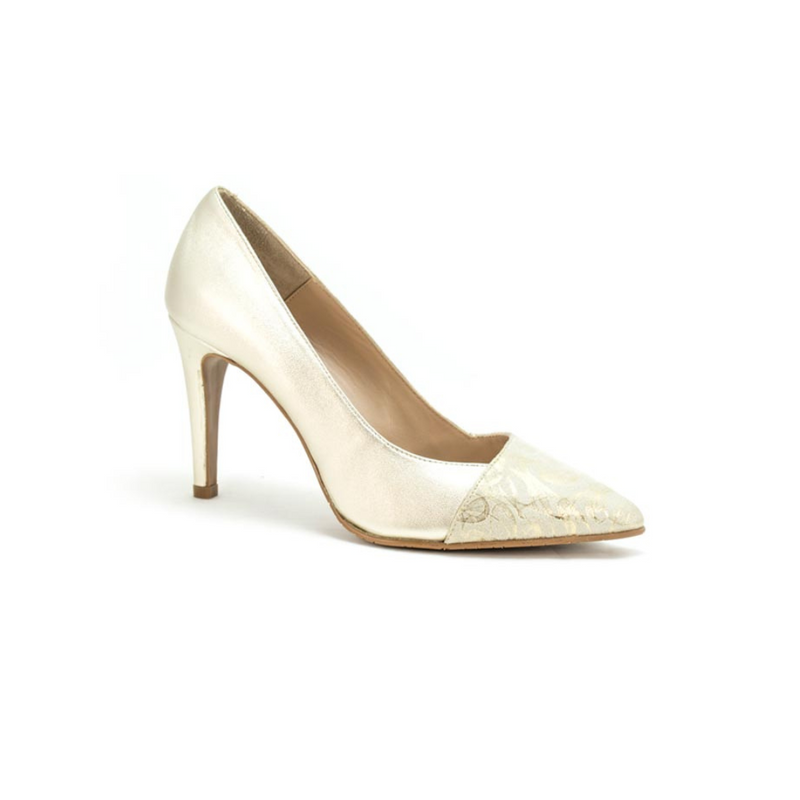 Heeled Court Shoe