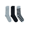 An image of the Gant Stripe + Dot Socks 3 Pack