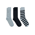 An image of the Gant Stripe + Dot Socks 3 Pack