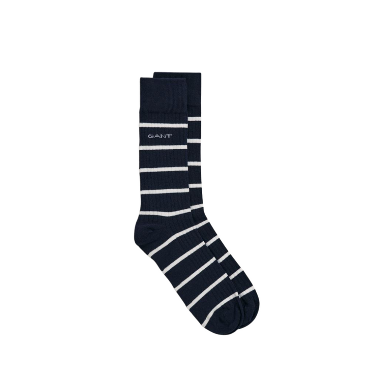 Breton Stripe Rib Socks