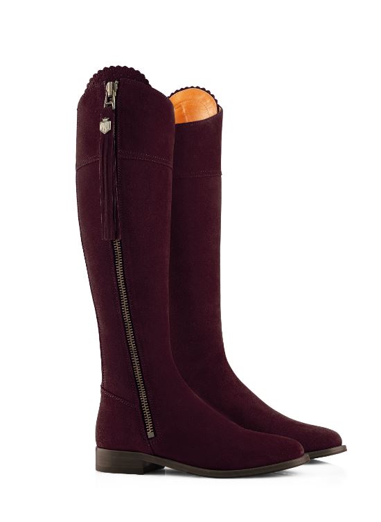 An image of the Fairfax & Favor Fairfax & Favor The Regina Suede Boot