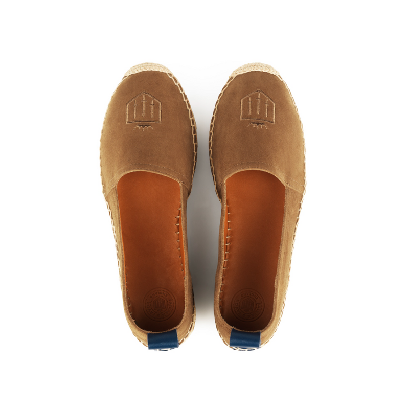 Monaco Flat Espadrille Suede