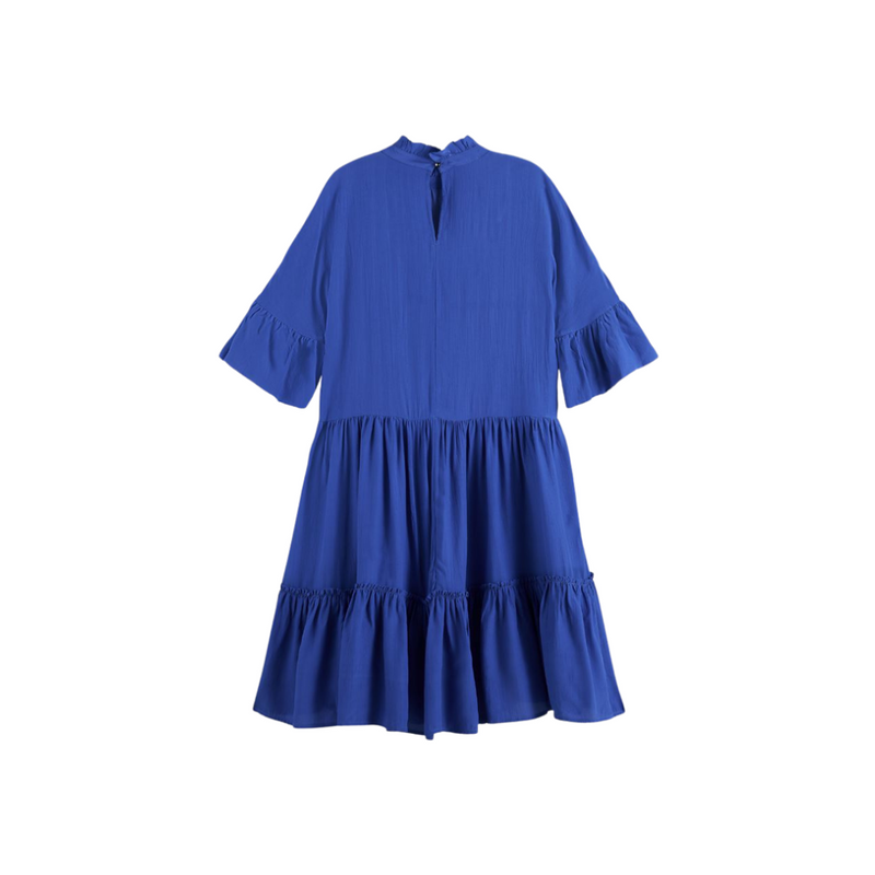 An image of the Scotch & Soda Short Dress Ruffle Sleeve