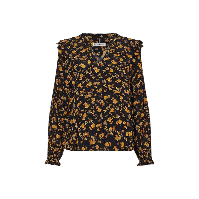 An image of the Tommy Hilfiger Floral Blouse