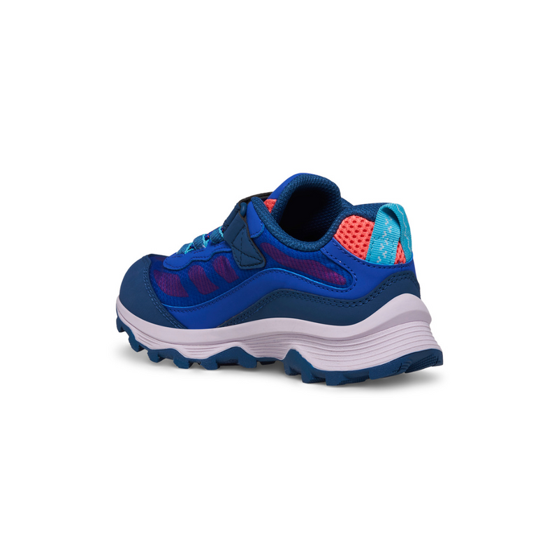An image of the Merrell Kids Moab Speed Low Waterproof Trainer