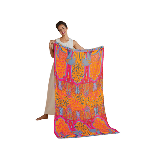 An image of the Powder Print Scarf