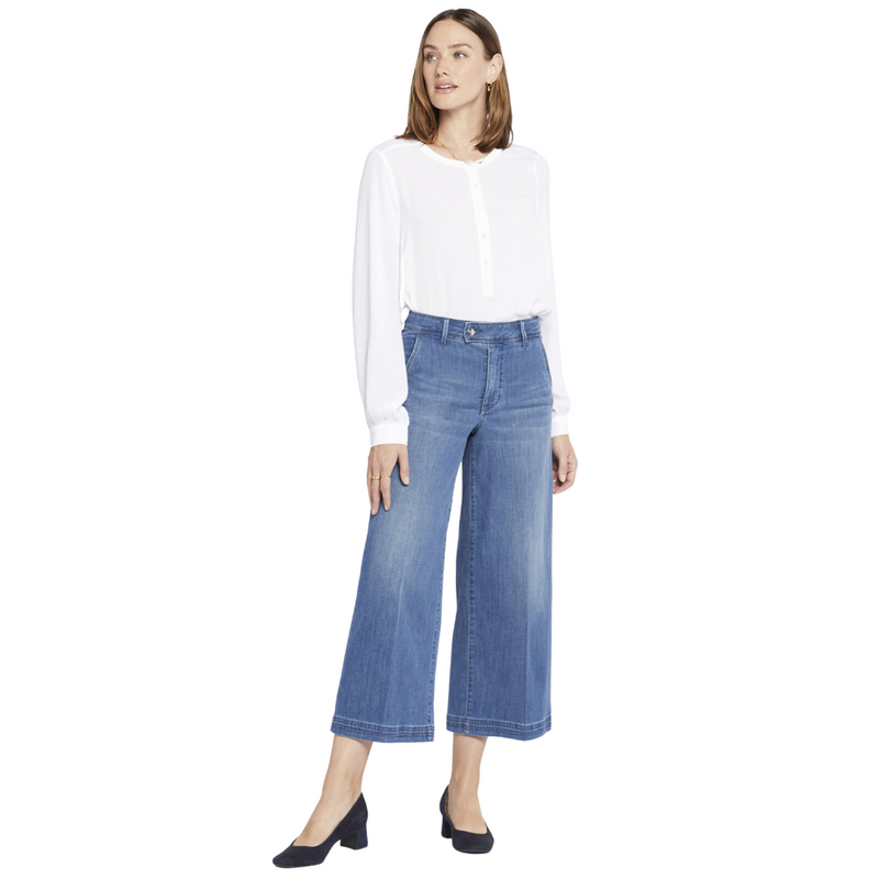 An image of the NYDJ Mona Wide Leg Trouser