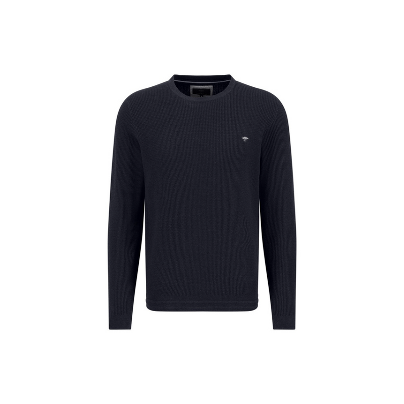 An image of the Fynch-Hatton Superfine Round Neck Sweater